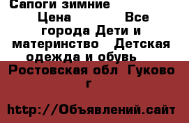 Сапоги зимние Skandia Tex › Цена ­ 1 200 - Все города Дети и материнство » Детская одежда и обувь   . Ростовская обл.,Гуково г.